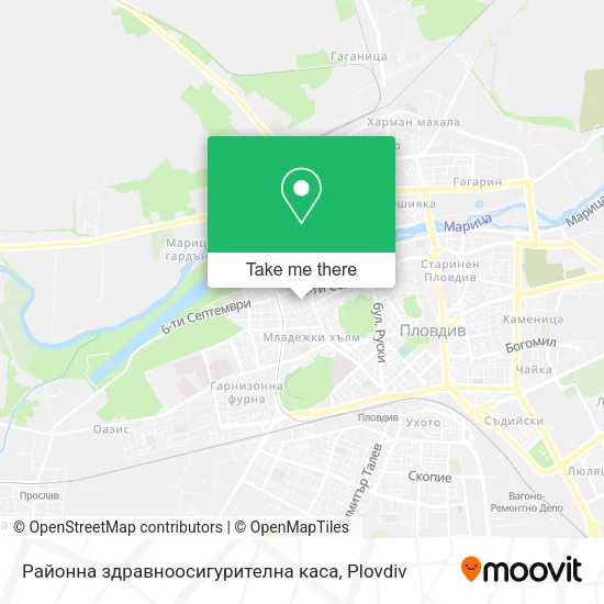 Карта Районна здравноосигурителна каса