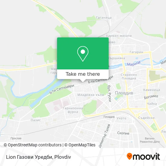 Карта Lion Газови Уредби