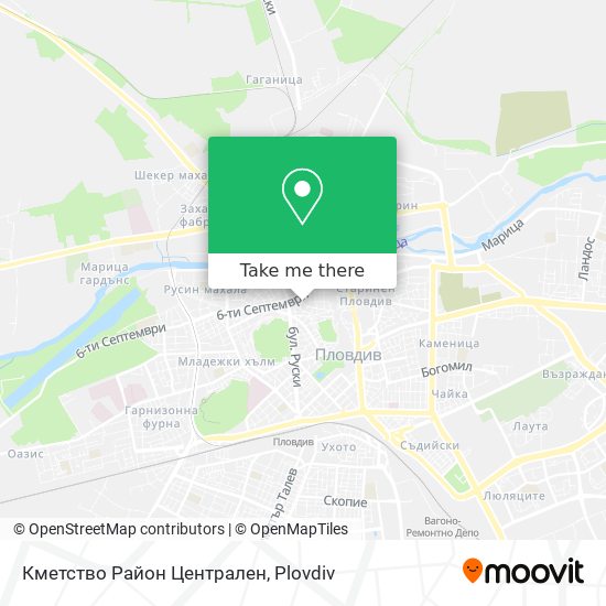 Кметство Район Централен map