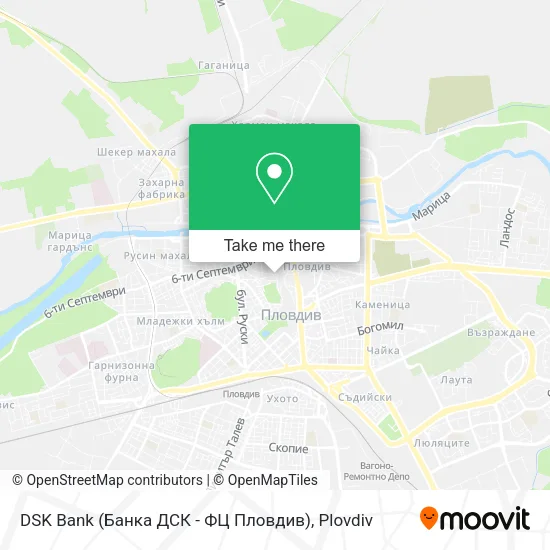Карта DSK Bank (Банка ДСК - ФЦ Пловдив)