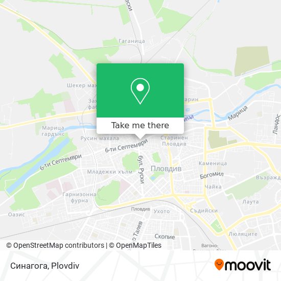 Синагога map