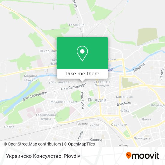Украинско Консулство map