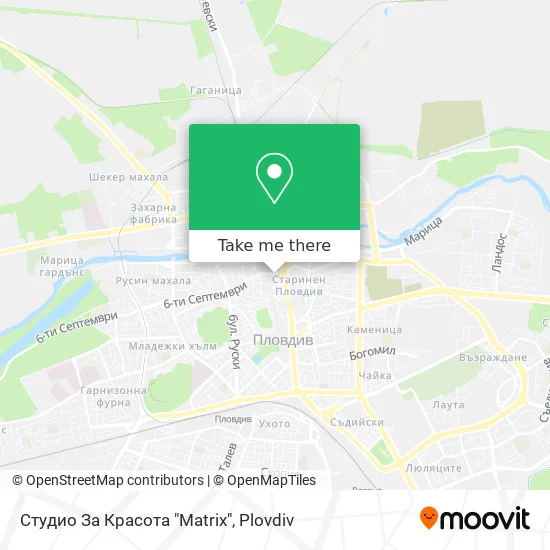Карта Студио За Красота "Matrix"