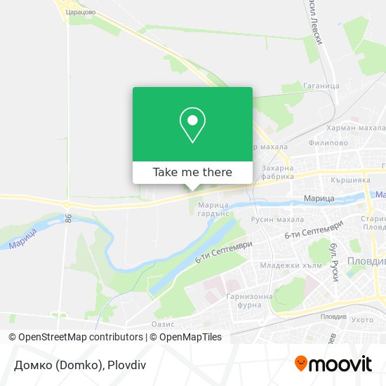 Домко (Domko) map