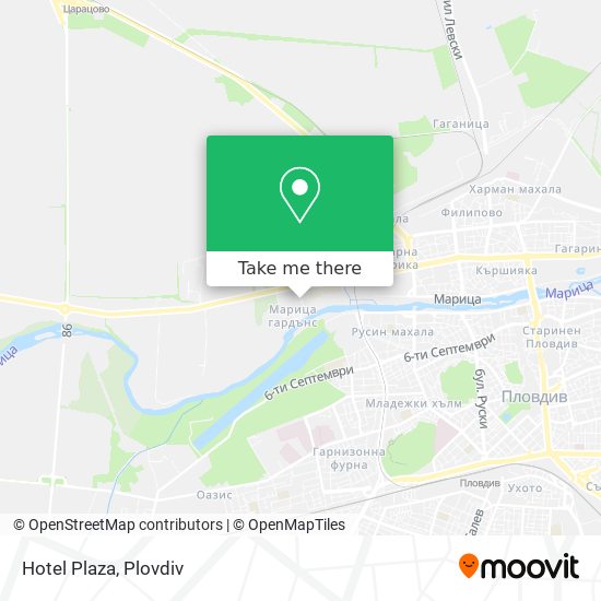 Hotel Plaza map