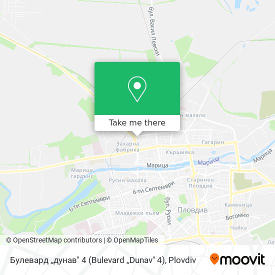 Булевард ,,дунав'' 4 (Bulevard ,,Dunav" 4) map