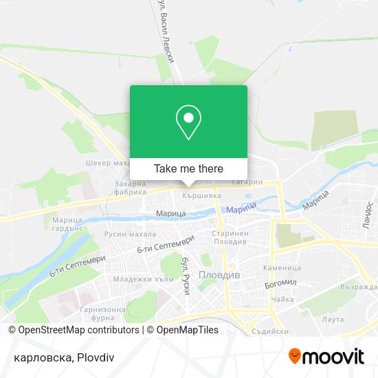 Карта карловска