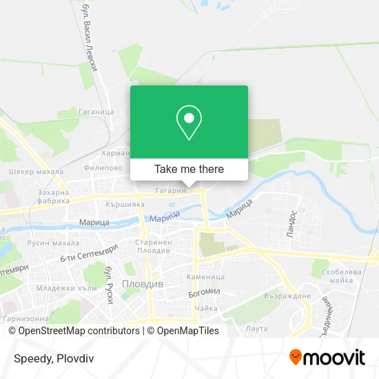 Карта Speedy