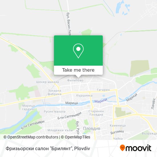 Фризьорски салон "Брилянт" map