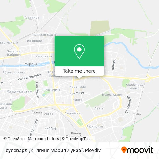 булевард „Княгиня Мария Луиза“ map