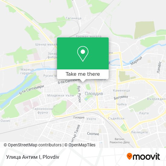 Улица Антим I map