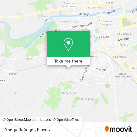 Улица Лайпциг map