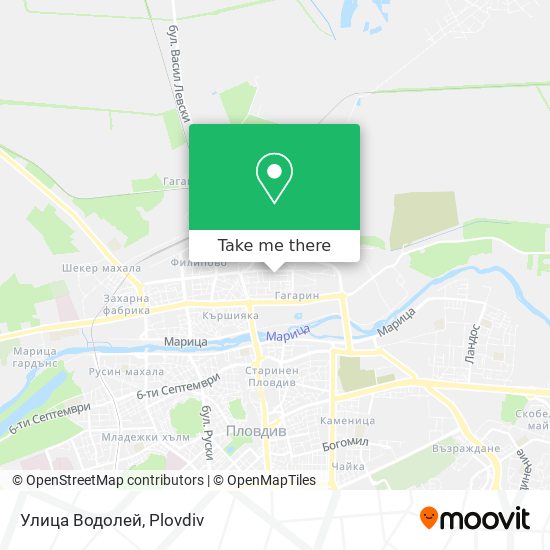 Улица Водолей map
