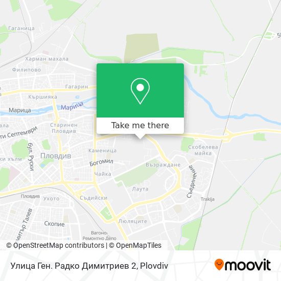 Улица Ген. Радко Димитриев 2 map