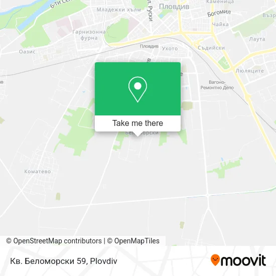 Карта Кв. Беломорски 59