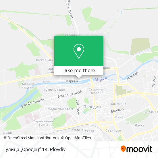 улица „Средец“ 14 map