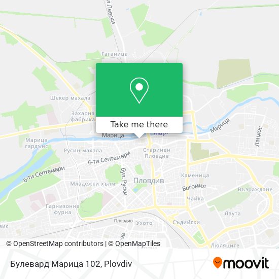 Булевард Марица 102 map