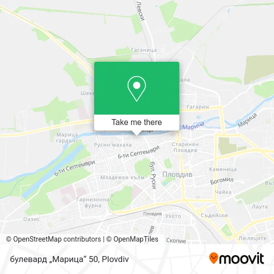 Карта булевард „Марица“ 50