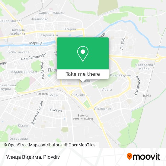 Улица Видима map
