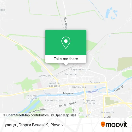 улица „Георги Бенев“ 9 map