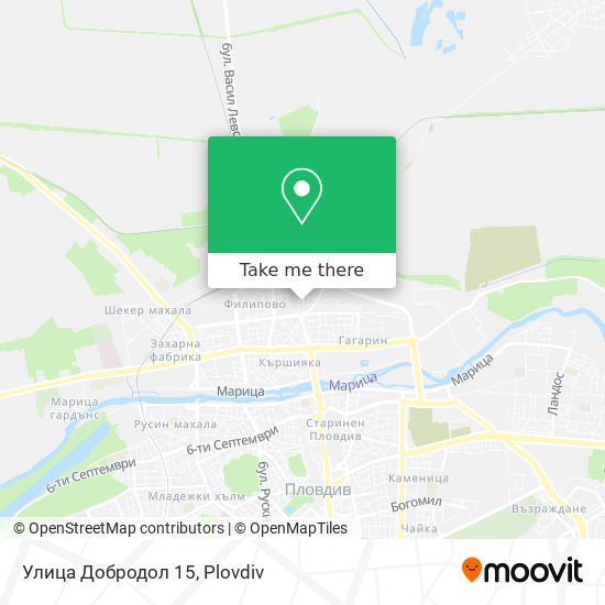 Улица Добродол 15 map