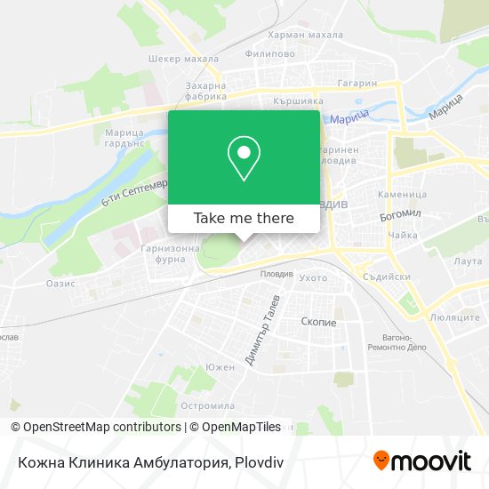 Кожна Клиника Амбулатория map