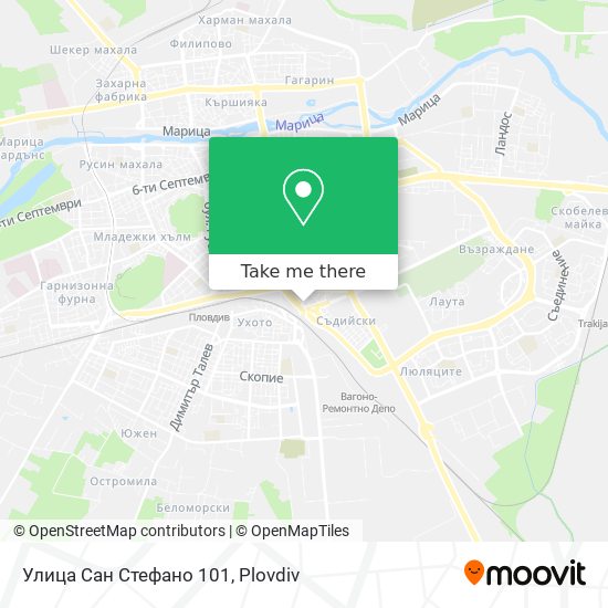 Улица Сан Стефано 101 map
