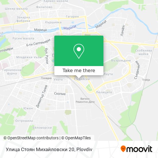 Улица Стоян Михайловски 20 map