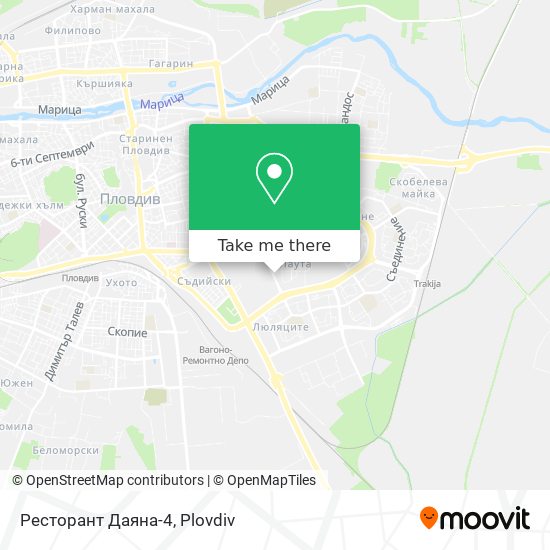 Ресторант Даяна-4 map