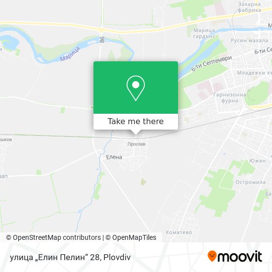 улица „Елин Пелин“ 28 map