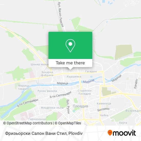 Фризьорски Салон Вани Стил map