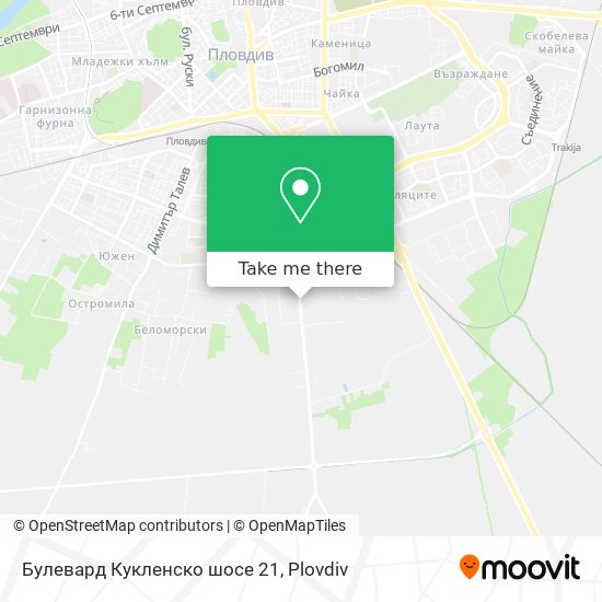 Булевард Кукленско шосе 21 map