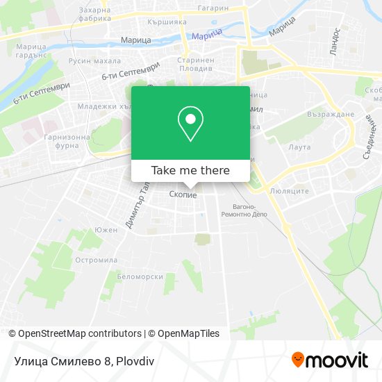 Улица Смилево 8 map