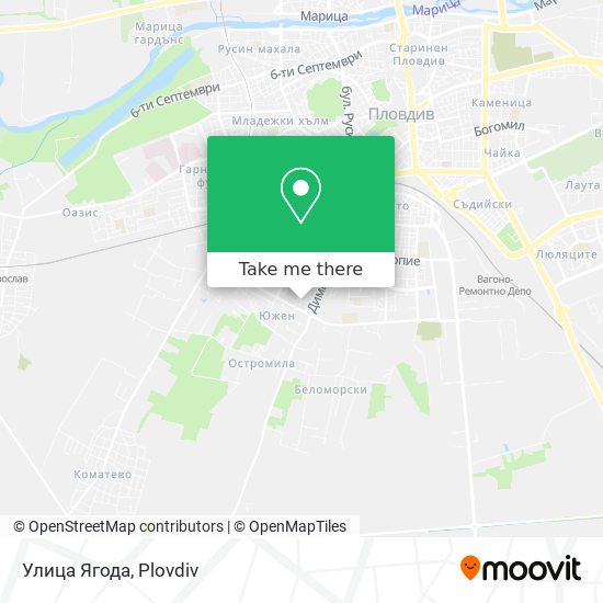 Улица Ягода map