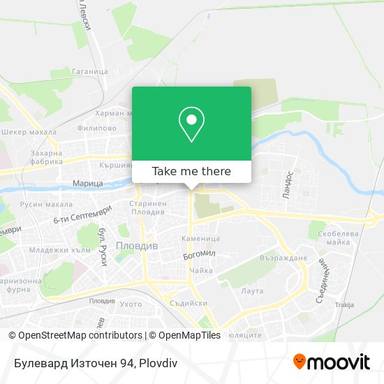 Булевард Източен 94 map