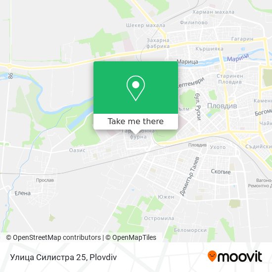 Улица Силистра 25 map