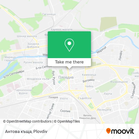 Антова къща map
