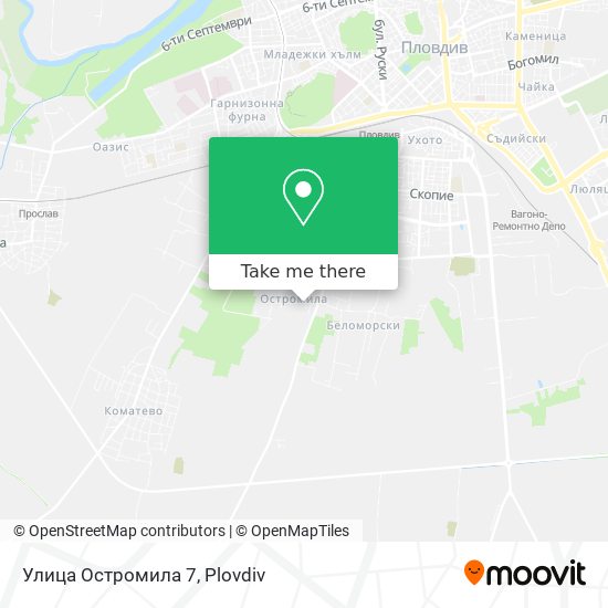 Улица Остромила 7 map
