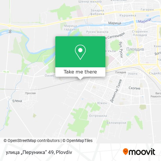 улица „Перуника“ 49 map