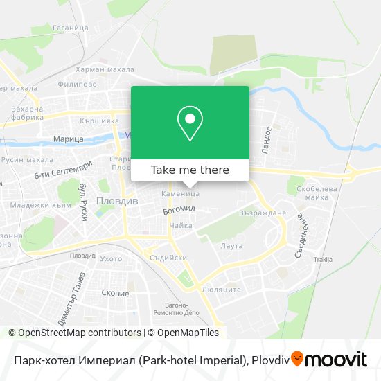 Парк-хотел Империал (Park-hotel Imperial) map