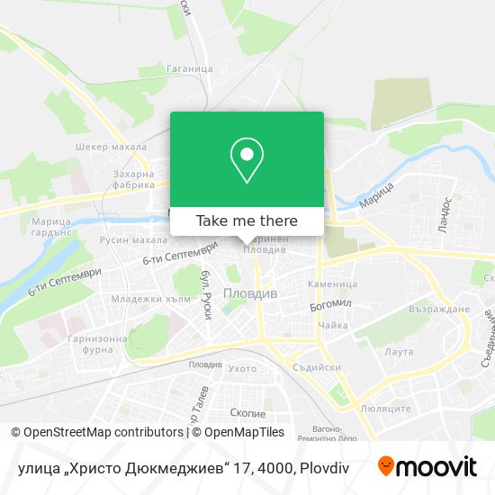 улица „Христо Дюкмеджиев“ 17, 4000 map