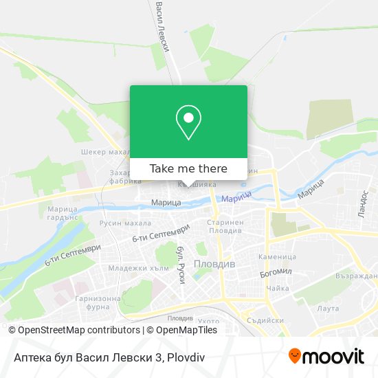 Аптека бул Васил Левски 3 map