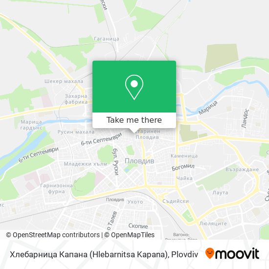 Хлебарница Капана (Hlebarnitsa Kapana) map