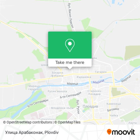 Улица Арабаконак map