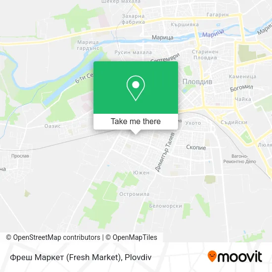 Карта Фреш Маркет (Fresh Market)