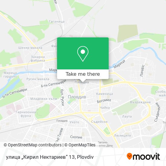 улица „Кирил Нектариев“ 13 map