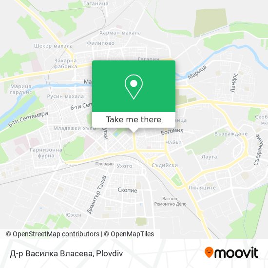 Д-р Василка Власева map