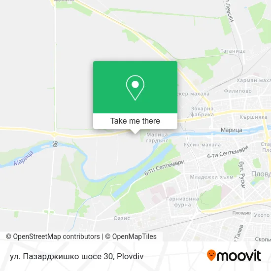 ул. Пазарджишко шосе 30 map