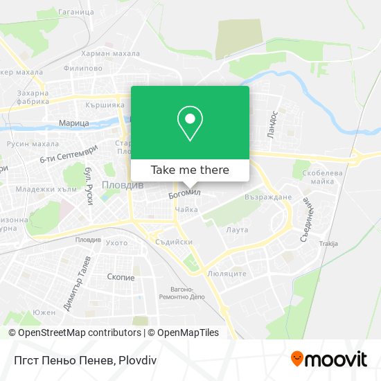 Пгст Пеньо Пенев map