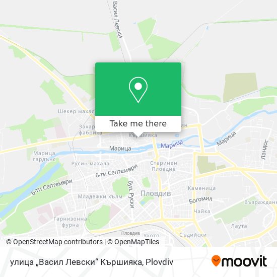 улица „Васил Левски“ Кършияка map